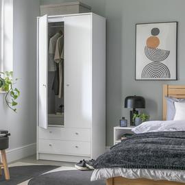 Argos Home Malibu 2 Door 2 Drawer Wardrobe