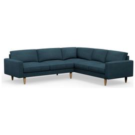 Hutch Block Arm 6 Seater Corner Sofa