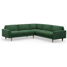 Hutch Block Arm 7 Seater Corner Sofa
