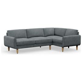 Hutch Slim Reversible Round Arm 5 Seater Sofa