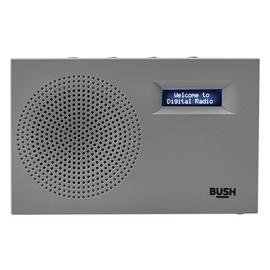 Bush Dab/FM  Portable Radio - Sandy Grey