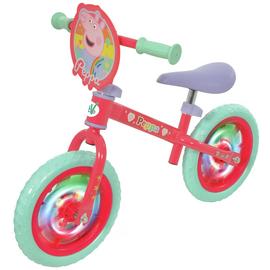 Peppa Pig 12inch Kids Balance Bike with Light Up Wheels