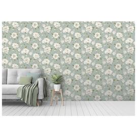 Arthouse Ashley Floral Green Wallpaper