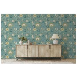 Esselle Home Fable Trail Seafoam Wallpaper