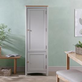 Habitat Bournemouth 2 Door Kitchen Larder - Grey
