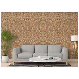 Arthouse Folk Floral Ochre Wallpaper