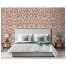 Arthouse Folk Floral Pink Wallpaper