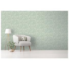 Arthouse Heritage Trail Sage Wallpaper