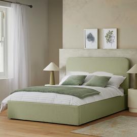 Habitat Chadwell Double End Lift Ottoman Bed - Sage