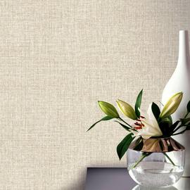 Arthouse Luxe Hessian Taupe Wallpaper