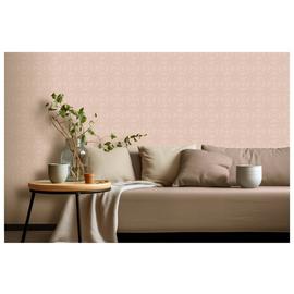 RHS Dandy Floral Pink Wallpaper