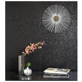 Arthouse Sequin Sparkle Black Wallpaper