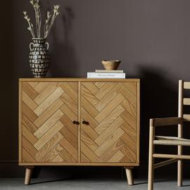 Habitat Afram 2 Door Sideboard - Natural