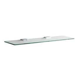 Argos Home Glass Bathroom Shelf - Chrome