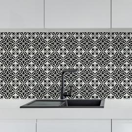 Arthouse Motif Geometric Wall Tile Black