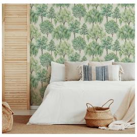Esselle Home Whispering Ivory Green Wallpaper