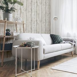Arthouse White Washed Wood Wallpaper