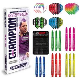 Red Dragon Peter Wright Snakebite Darts Accessories Pack