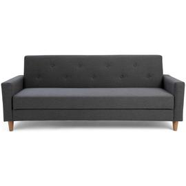 Habitat Brooks Fabric 3 Seater Clic Clac Sofa Bed - Grey