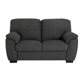 Argos Home Milano Fabric 2 Seater Sofa - Charcoal