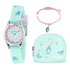 Tikkers Girls Watch, Necklace and Purse Gift Set 