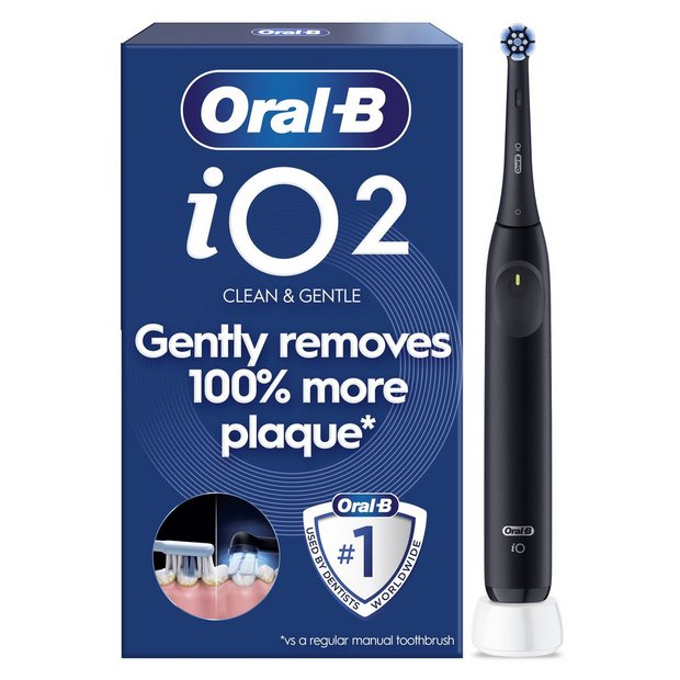 Oral−B IOG52J62KBK BLACK Buy Oral-B iO2 Electric Toothbrush - Night Black | Electric