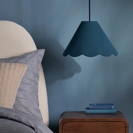 Habitat Scallop Edge Lampshade - 32cm
