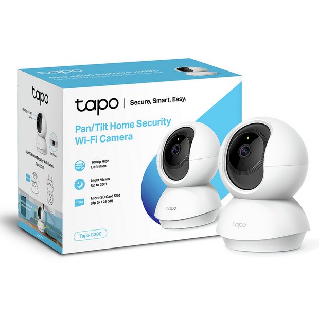 Buy TP-Link Tapo C200 Pan/Tilt Wi-Fi Smart Indoor Cam CCTV