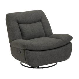 Argos Home Vaughan Fabric Recliner Chair - Grey