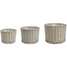 Argos Home Willow Planter - Set of 3