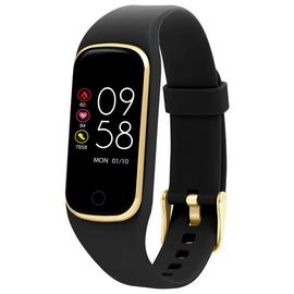 Reflex Active Series 8 Black Silicone Strap Smart Watch