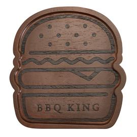 Home Barbeque King Burger Board