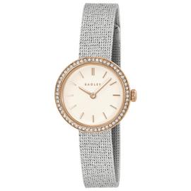 Radley Stone Set Silver Mesh Strap Bracelet Watch