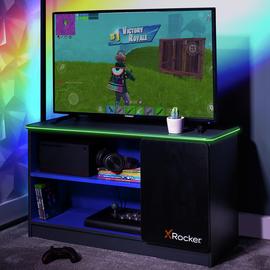 X Rocker Carbon Tek LED Media Unit