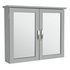 Argos Home Tongue & Groove Wall CabinetGrey
