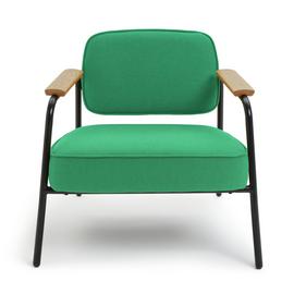 Habitat Jesper Fabric Accent Chair - Green