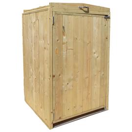 Mercia Premium Pressure Treated Wooden Single Bin Store