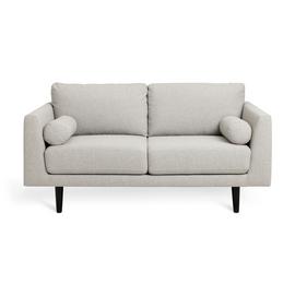 Habitat Jacob Fabric 2 Seater Sofa - Stone