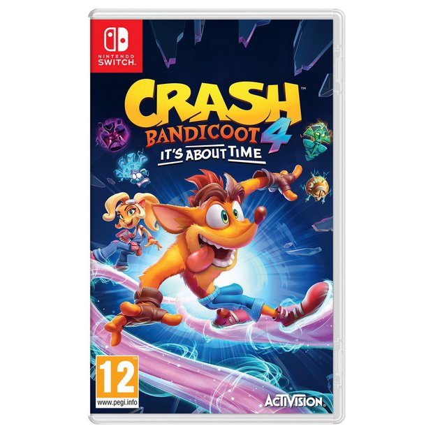 Buy Crash Bandicoot 4 It s About Time Nintendo Switch Game Nintendo Switch games Argos