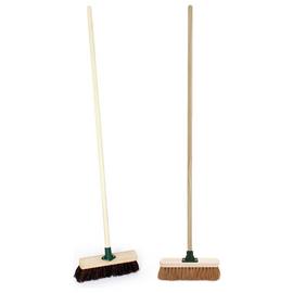 Charles Bentley Set of 2 Stiff and Soft Broom Set