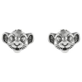 Disney Sterling Silver Lion King Simba Stud Earrings