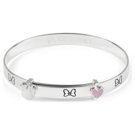 Disney Sterling Silver Minnie Mouse Baby Bangle