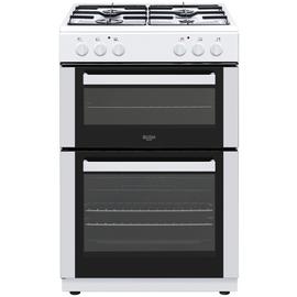 Bush CTFS60DFCW 60cm Double Oven Electric Cooker - White