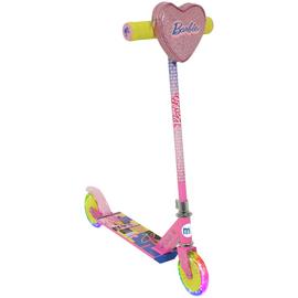 Barbie Squishle Kids 2 Wheel Scooter - Pink