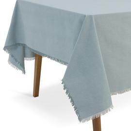Habitat Cotton Table Cloth - Duck Egg