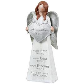 Personalised Message A Mother Is Angel Ornament