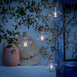 Habitat Warm White Solar Lightbulbs - Pack of 4