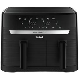 Tefal Easy Fry EY901N40 8.3L Dual Air Fryer - Black