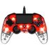 Nacon Official PS4 Wired ControllerClear Red