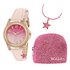 Tikkers Girls Watch, Necklace and Purse Gift Set